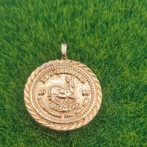 Vintage Krugerrand Coin collectible RARE Pendant P327